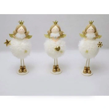 Фигурка новогодняя Настоящая принцесса 22 см, золото_3