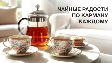 Чайные радости по карману каждому