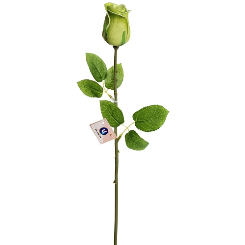 Цветок искусственный "Natur" 45см Роза фисташковая