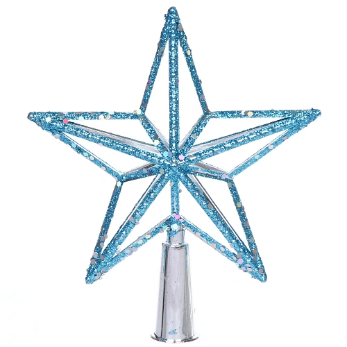 Звезда на елку Кремлевское сияние 1518 см, Голубой_3