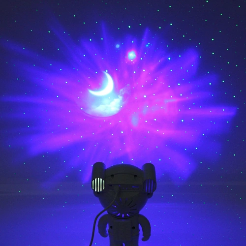 Световой прибор Лазер Космонавтика 2011,510 см, Bluetooth, TF Card, пульт ду, питание от USB (Type-C)_14