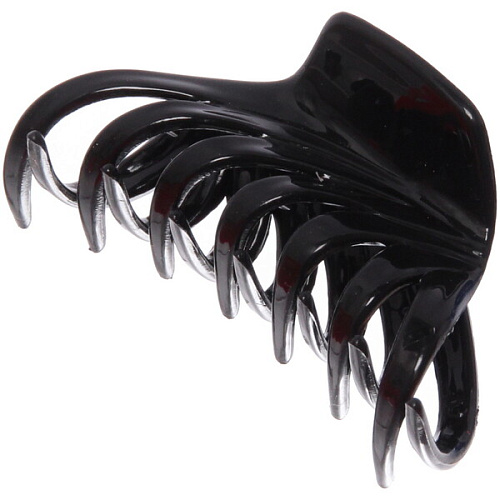 Заколка-краб для волос на блистере Diana Collection - Mila, микс 6 цветов, 8см _19