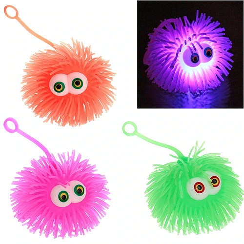 Игрушка "Пушистик" 10 см, с подсветкой, микс