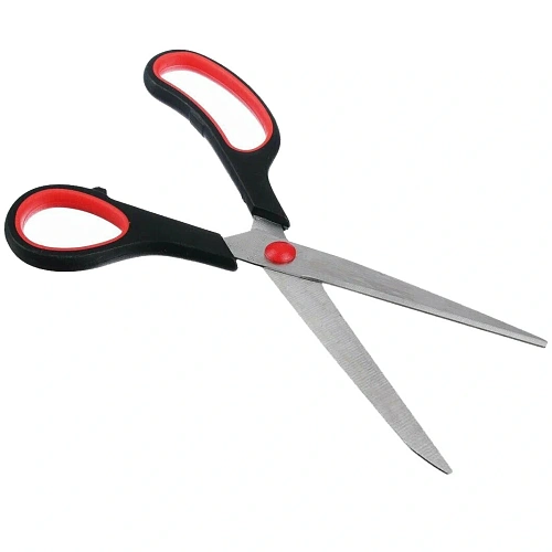 Ножницы универсальные бытовые ИДЕЯДОМА, цвет черный, 237см (блистер Селфи)_7