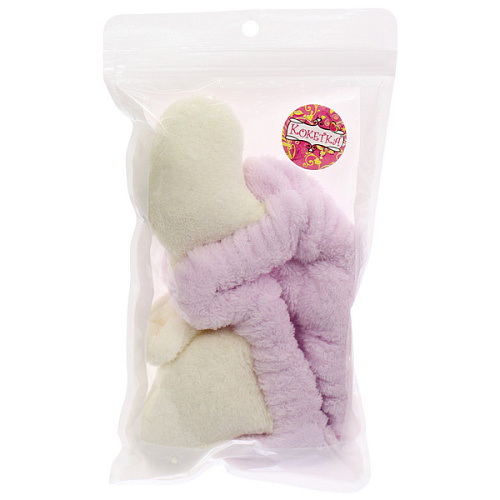 Повязка на голову New collection Vostok - Ангел, цвет розовый, голубой и сиреневый, 206см ( упаковка белый ZIP пакет )_6