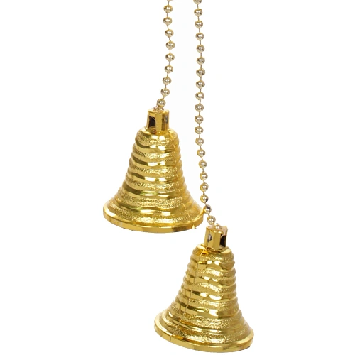 Украшение новогоднее Сказочный звон 1230 см, Золото_5