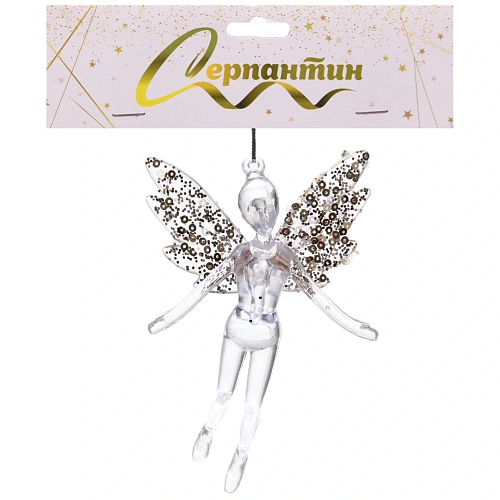 Подвеска Волшебная фея 138 см, БелыйЗолотой блеск_5