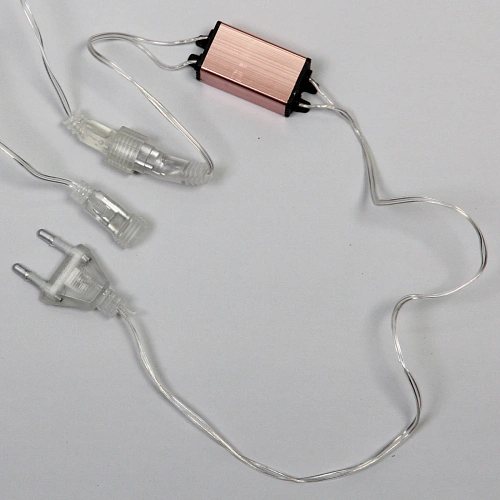 Гирлянда для улицы Сосулька 3,0 м42 см 288 ламп LED, IP-54, Синий (8 трубок)_8