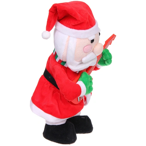 Игрушка новогодняя Новогодний Дед Мороз с гитарой 14,52040 см_8