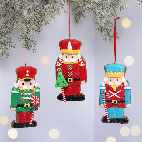 Подвеска Сandy "Пряничный солдатик" 5.8x1.3x11.4 см, в ассортименте