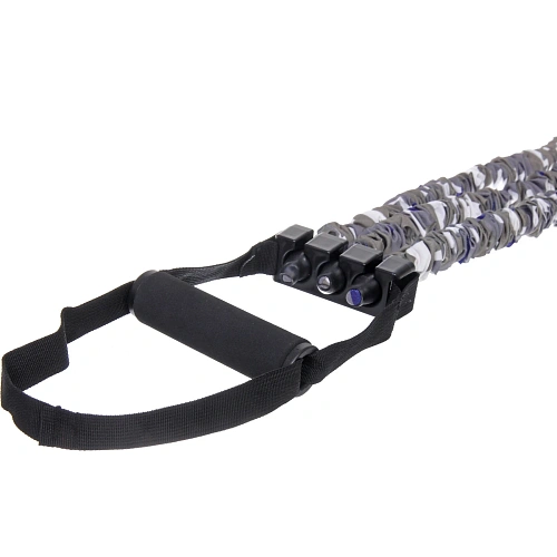 Эспандер универсальный с регулируемой нагрузкой Sportage, 15-45 кг, серый_5