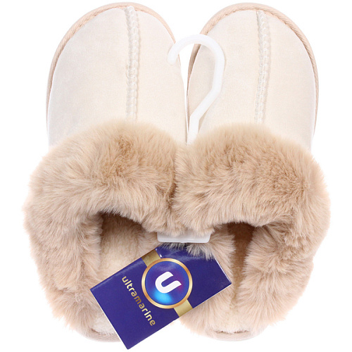 Тапочки женские домашние IRIS, цвет молочный, р-р 4041_7