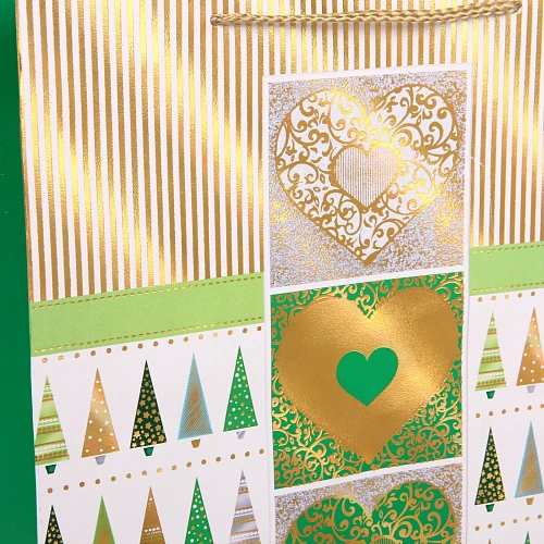 Пакет подарочный Зимняя нежность 263210 см, микс_7