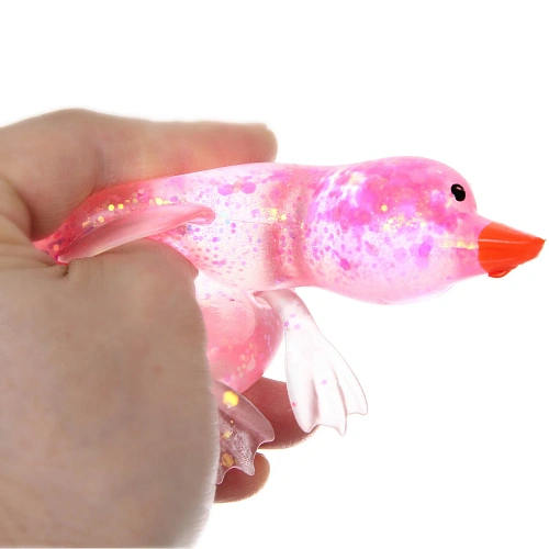 Игрушка Гусь мялка, 15 см, микс_5