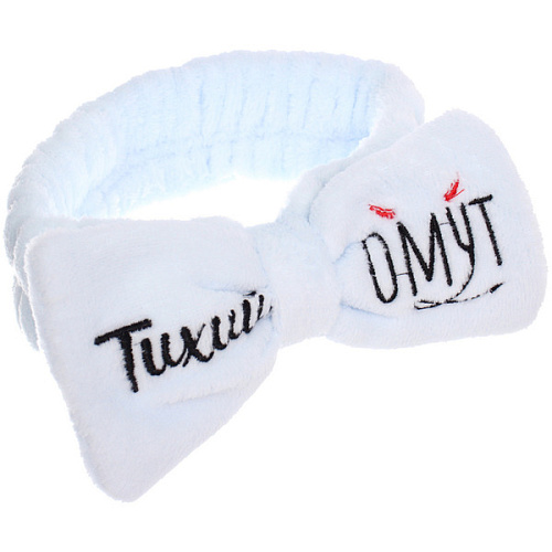 Повязка на голову New collection Vostok - Тихий омут, цвет розовый, серый, голубой и сиреневый, 206см ( упаковка белый ZIP пакет )_13