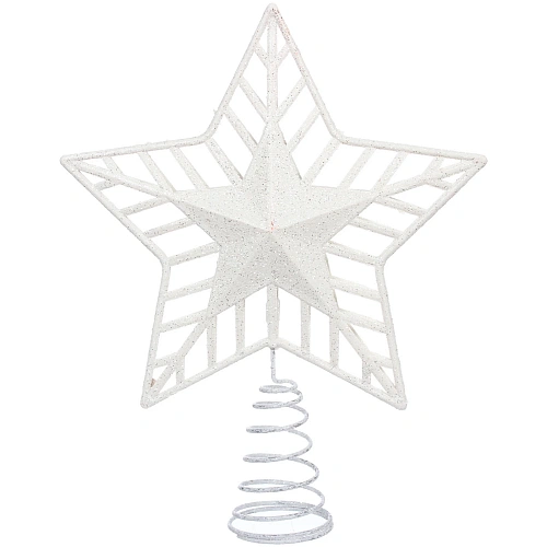 Звезда на ёлку 2023 см Советская классика, Белый_3