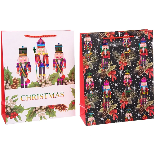 Пакет подарочный Рождественская сказка 263210 см, микс_4