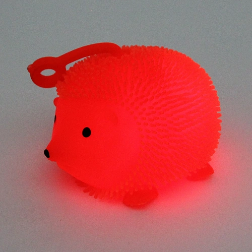 Игрушка Ёжик, 8,5 см, с подсветкой, микс СТИКЕР НА ВЛОЖЕНИЕ_6