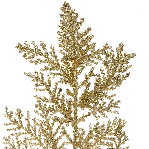 Ветка декоративная Зимний сон 25 см, Золото_4