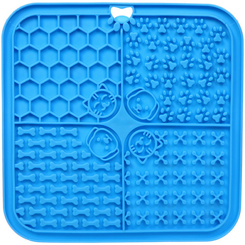 Коврик - антистресс лизательный на присосках Мой Бро, цвет синий, 2020см _4