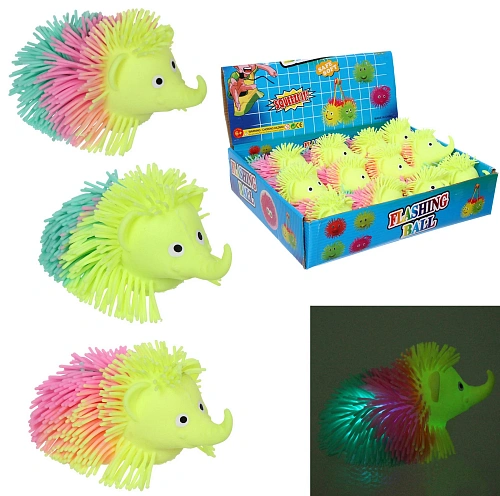 Игрушка "Ёжик", 15*7 см, с подсветкой