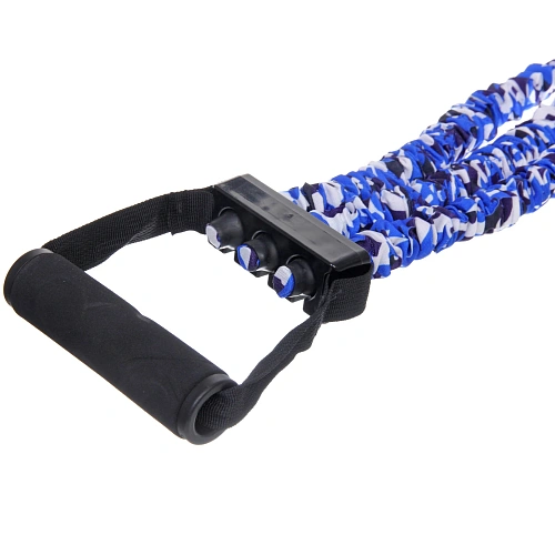 Эспандер универсальный с регулируемой нагрузкой Sportage, 15-45 кг, синий_4