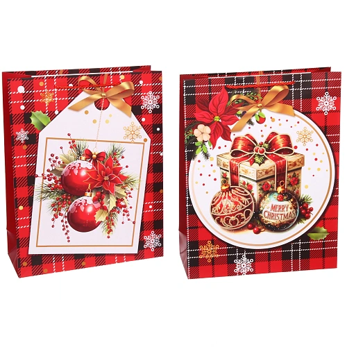 Пакет подарочный Праздник на пороге 314012 см, микс_4