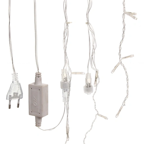 Гирлянда для улицы БАХРОМА Мерцание ш5м в4060см 180 ламп LED, прозрпров, Теплый белый (возможность соединения)_8