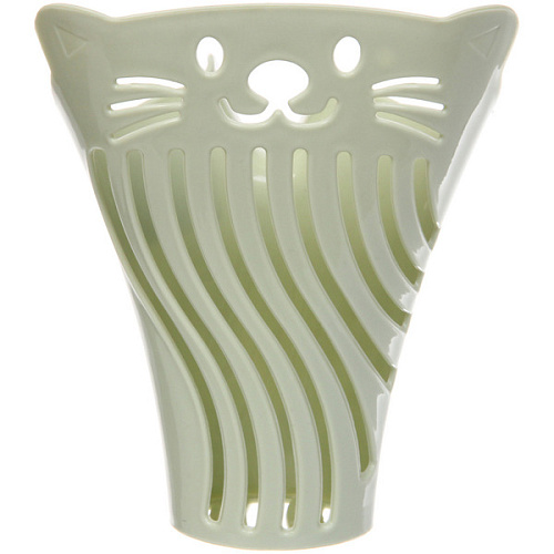 Совок - ковш для кошачьего туалета ДОНКОТТИКО, цвет оливковый, 1712см (лейбл)_3