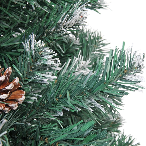Ёлка Зимний вечер 150 см, ПВХ с шишками (550 веток)_8