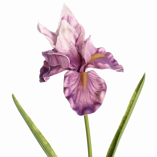 Цветок искусственный Natur 60см Ирис сиреневый_5