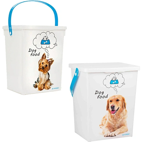 Контейнер для корма животных "Собаки" 8,5л 