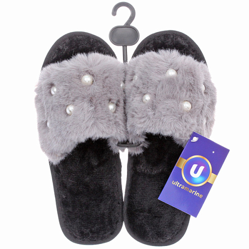 Тапочки женские домашние DALIA, цвет серый, р-р 40-41_6