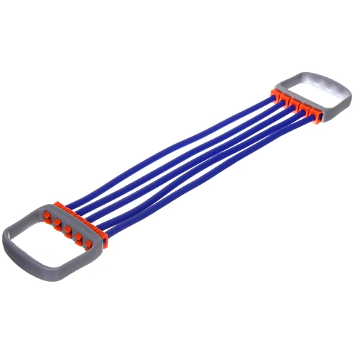 Эспандер универсальный с регулируемой нагрузкой Sportage, 11-55 кг, синий_4