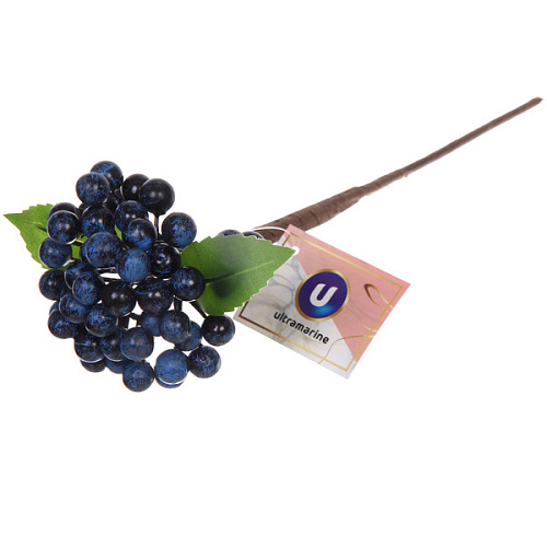 Муляж Ветка голубики 30см_4