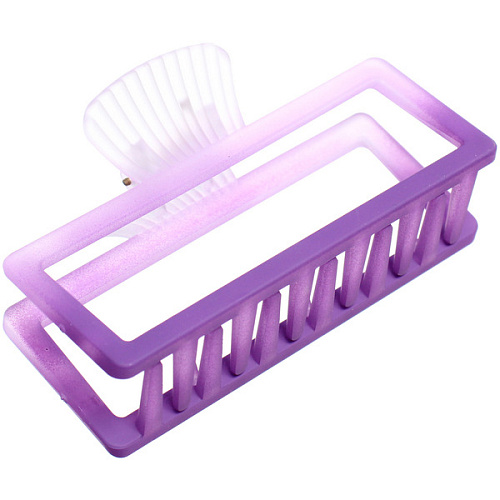 Заколка-краб для волос Мон Ляруш, рыбка, микс 6 цветов, 9,5см (Блистер)_6