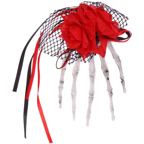 Зажим для волос "Helloween - Темная ночь", микс