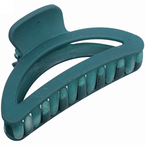 Заколка-краб для волос  на блистере Style Matte, трапеция, микс 6 цветов, 6,5см  (Кокетка)_20