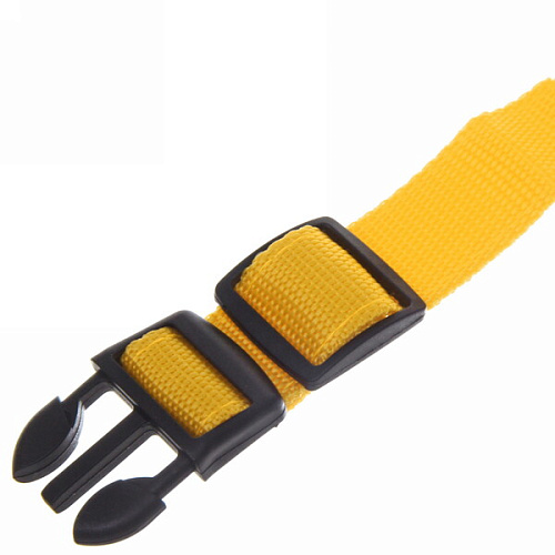 Ошейник для собак Люмисцент 2,550см светящийся, цвет желтый Ультрамарин_5