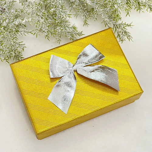 Бант на ёлку Серебряный шик 97см (набор 6шт)_5