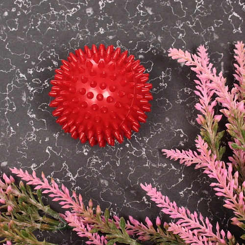 Мячик массажный с шипами 7,5 см, микс_8