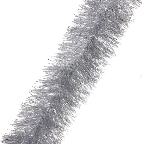 Мишура 2 м 13 см "Искристое сияние", Серебро