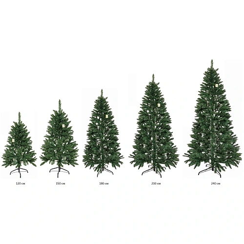Ёлка Альпийская 210 см, ПВХ  (700 веток)_6