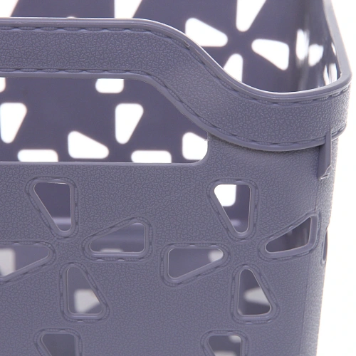 Корзина для хранения БРУТТИ, цвет серая гавань, 261717см (лейбл)_3