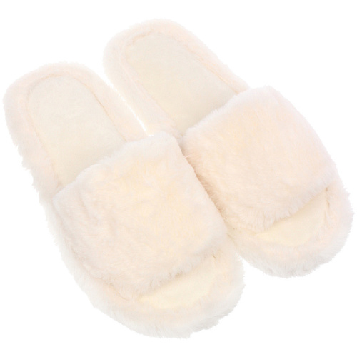 Тапочки женские домашние HOME, цвет белый, р-р 36-37_4