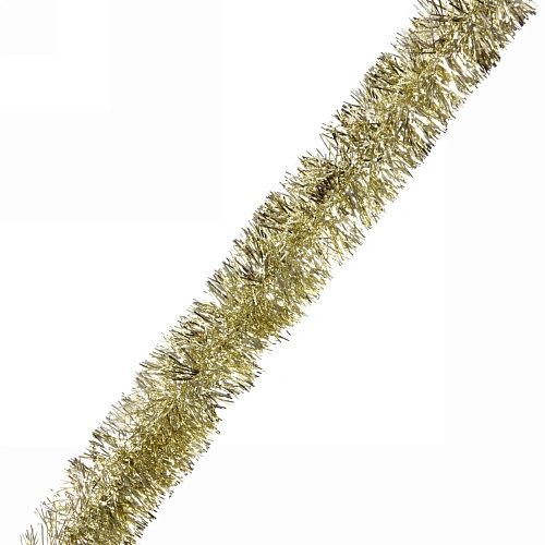 Мишура 2 м 6 см "Изумрудный блеск", Золото