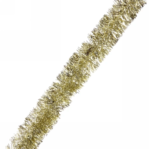 Мишура 2 м 6 см "Изумрудный блеск", Золото