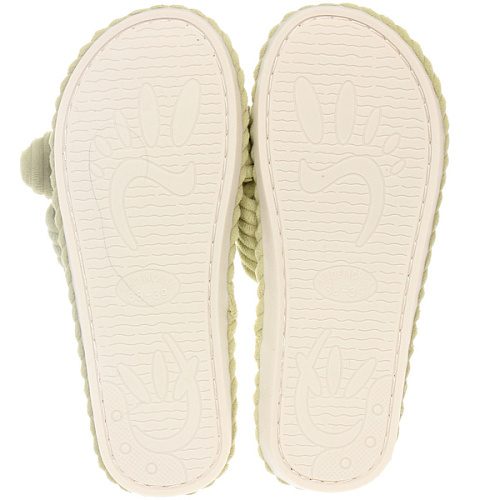 Тапочки женские домашние COZY, цвет зелёный, р-р 38-39_5