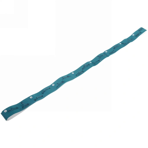 Резинка для фитнеса Stretch 954 с упражнениями, микс_20