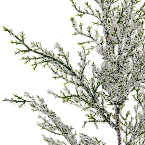 Ветка декоративная Сказочный иней 50 см_4